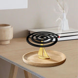 Maxbell Coil Holder Easy to Use Compact Decor Elegant Stand for Travel Office Indoor