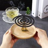 Maxbell Coil Holder Easy to Use Compact Decor Elegant Stand for Travel Office Indoor