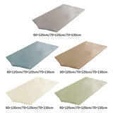 Maxbell PU Leather Table Cloth Stretch Table Protector Reusable Rectangle Tablecloth 60cmx120cm Gray