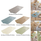 Maxbell PU Leather Table Cloth Stretch Table Protector Reusable Rectangle Tablecloth 60cmx120cm Gray