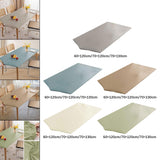 Maxbell PU Leather Table Cloth Stretch Table Protector Reusable Rectangle Tablecloth 60cmx120cm Gray