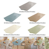 Maxbell PU Leather Table Cloth Stretch Table Protector Reusable Rectangle Tablecloth 60cmx120cm Gray