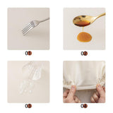 Maxbell PU Leather Table Cloth Stretch Table Protector Reusable Rectangle Tablecloth 60cmx120cm Gray