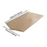 Maxbell PU Leather Table Cloth Stretch Table Protector Reusable Rectangle Tablecloth 70cmx120cm Light Coffee