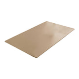 Maxbell PU Leather Table Cloth Stretch Table Protector Reusable Rectangle Tablecloth 70cmx120cm Light Coffee