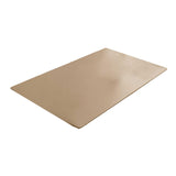 Maxbell PU Leather Table Cloth Stretch Table Protector Reusable Rectangle Tablecloth 70cmx120cm Light Coffee