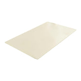 Maxbell PU Leather Table Cloth Stretch Table Protector Reusable Rectangle Tablecloth 60cmx120cm White