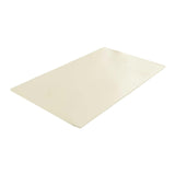 Maxbell PU Leather Table Cloth Stretch Table Protector Reusable Rectangle Tablecloth 60cmx120cm White