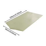 Maxbell PU Leather Table Cloth Stretch Table Protector Reusable Rectangle Tablecloth 60cmx120cm Green