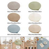 Maxbell Table Cloth Stretchable Oil Anti Table Cover for Picnic Patio Wedding Gray Diameter 60 cm