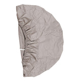 Maxbell Table Cloth Stretchable Oil Anti Table Cover for Picnic Patio Wedding Gray Diameter 70 cm