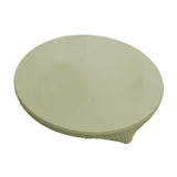 Maxbell Table Cloth Stretchable Oil Anti Table Cover for Picnic Patio Wedding Green Diameter 70 cm