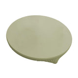 Maxbell Table Cloth Stretchable Oil Anti Table Cover for Picnic Patio Wedding Green Diameter 70 cm