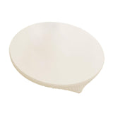 Maxbell Table Cloth Stretchable Oil Anti Table Cover for Picnic Patio Wedding White Diameter 80 cm
