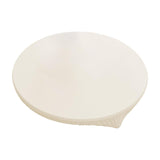 Maxbell Table Cloth Stretchable Oil Anti Table Cover for Picnic Patio Wedding White Diameter 90 cm