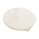 Maxbell Table Cloth Stretchable Oil Anti Table Cover for Picnic Patio Wedding White Diameter 90 cm