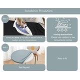 Maxbell Table Cloth Stretchable Oil Anti Table Cover for Picnic Patio Wedding Blue Diameter 60 cm