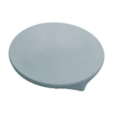 Maxbell Table Cloth Stretchable Oil Anti Table Cover for Picnic Patio Wedding Blue Diameter 80 cm