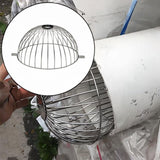Maxbell Roofs Drain Cover Anti Clogging Round Gutter Guard for Roofs Balconies 32cm