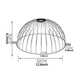 Maxbell Roofs Drain Cover Anti Clogging Round Gutter Guard for Roofs Balconies 32cm