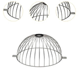Maxbell Roofs Drain Cover Anti Clogging Round Gutter Guard for Roofs Balconies 32cm