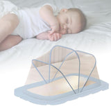 Maxbell Crib Netting Cover Bedding Arched Easy to Use Tent Net for Home Bedroom Room M blue