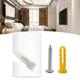 Maxbell Ceiling Cable Mount Hook Sturdy Practical Swag Hook for Fixture Pendant Lamp