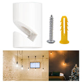 Maxbell Ceiling Cable Mount Hook Sturdy Practical Swag Hook for Fixture Pendant Lamp