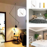 Maxbell Ceiling Cable Mount Hook Sturdy Practical Swag Hook for Fixture Pendant Lamp