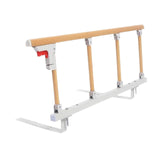 Maxbell Bed Rails for Elderly Adults Safe Nonslip Utility Bedside Assist Rail Handle Wood Grain