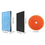 Maxbell Air Purifier Filter Sturdy Air Purifier Attachment for Household Home Office 38.8x24x4.4cm Blue