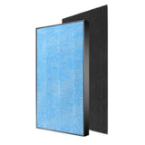 Maxbell Air Purifier Filter Sturdy Air Purifier Attachment for Household Home Office 38.8x24x4.4cm Blue