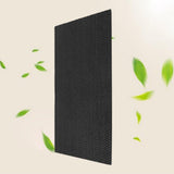 Maxbell Air Purifier Filter Sturdy Air Purifier Attachment for Household Home Office 37.3x22x0.5cm Black