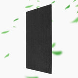 Maxbell Air Purifier Filter Sturdy Air Purifier Attachment for Household Home Office 37.3x22x0.5cm Black
