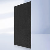 Maxbell Air Purifier Filter Sturdy Air Purifier Attachment for Household Home Office 37.3x22x0.5cm Black