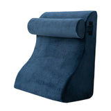 Maxbell Backrest Pillow Multifunction Back Support Wedge Pillow for Hotel Dorm Adult Green