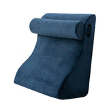 Maxbell Backrest Pillow Multifunction Back Support Wedge Pillow for Hotel Dorm Adult Green