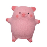 Maxbell Chinese Teapet Crafts Violet Clay Tea Pet for Tearoom Living Room Home Decor pink