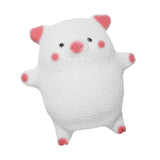 Maxbell Chinese Teapet Crafts Violet Clay Tea Pet for Tearoom Living Room Home Decor white