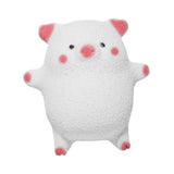 Maxbell Chinese Teapet Crafts Violet Clay Tea Pet for Tearoom Living Room Home Decor white