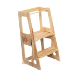 Maxbell Child Standing Tower Removable Kids Helper Step Stool for Kids Sink Bathroom