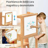 Maxbell Child Standing Tower Removable Kids Helper Step Stool for Kids Sink Bathroom