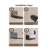 Maxbell Wall Mount Bracket for Security Camera Portable Holder for Indoor Dorm Store