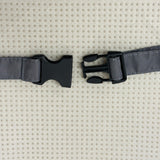 Maxbell Kids Booster Seat Cushion Chair Mat with Straps Children Dining Seat Booster Dark Grey