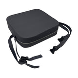Maxbell Kids Booster Seat Cushion Chair Mat with Straps Children Dining Seat Booster Dark Grey