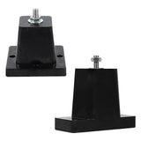 Maxbell 4Pcs Air Compressor Feet Bracket Mini Split Base Outdoor Anti Vibration Pads S