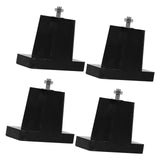 Maxbell 4Pcs Air Compressor Feet Bracket Mini Split Base Outdoor Anti Vibration Pads M