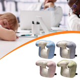 Maxbell Napping Pillow Lightweight Comfortable Headrest for Office Library Men Women Pink