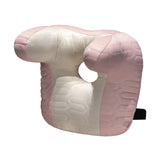 Maxbell Napping Pillow Lightweight Comfortable Headrest for Office Library Men Women Pink
