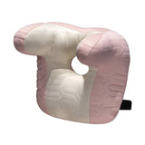 Maxbell Napping Pillow Lightweight Comfortable Headrest for Office Library Men Women Pink